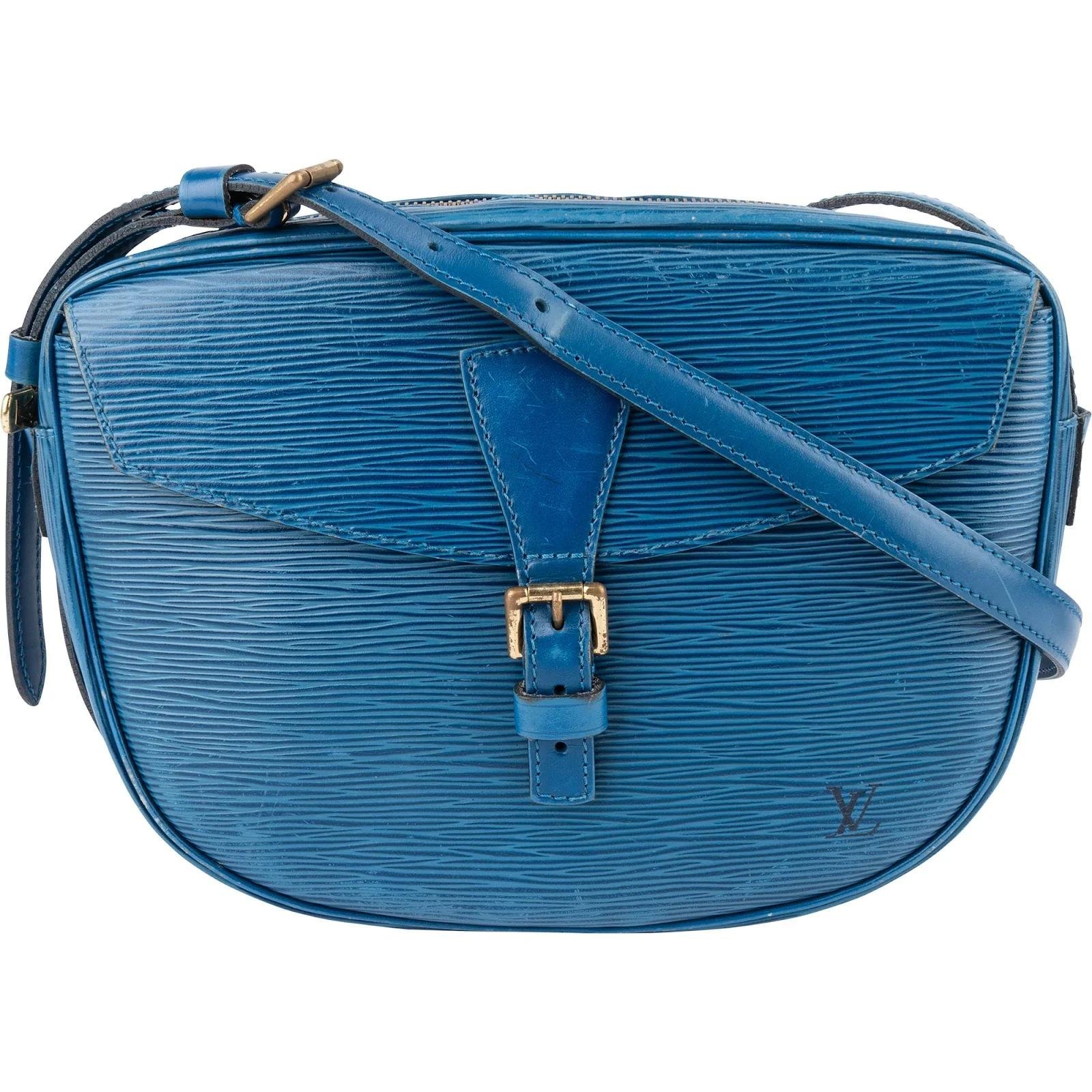 Jeune fille leather crossbody bag