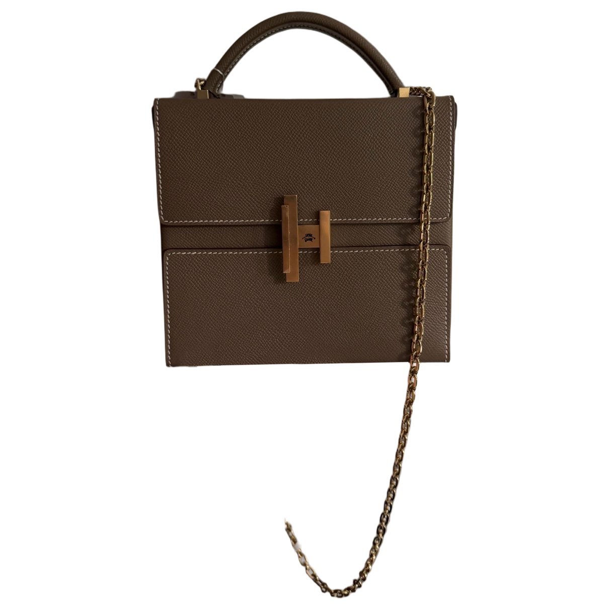 Verrou leather bag