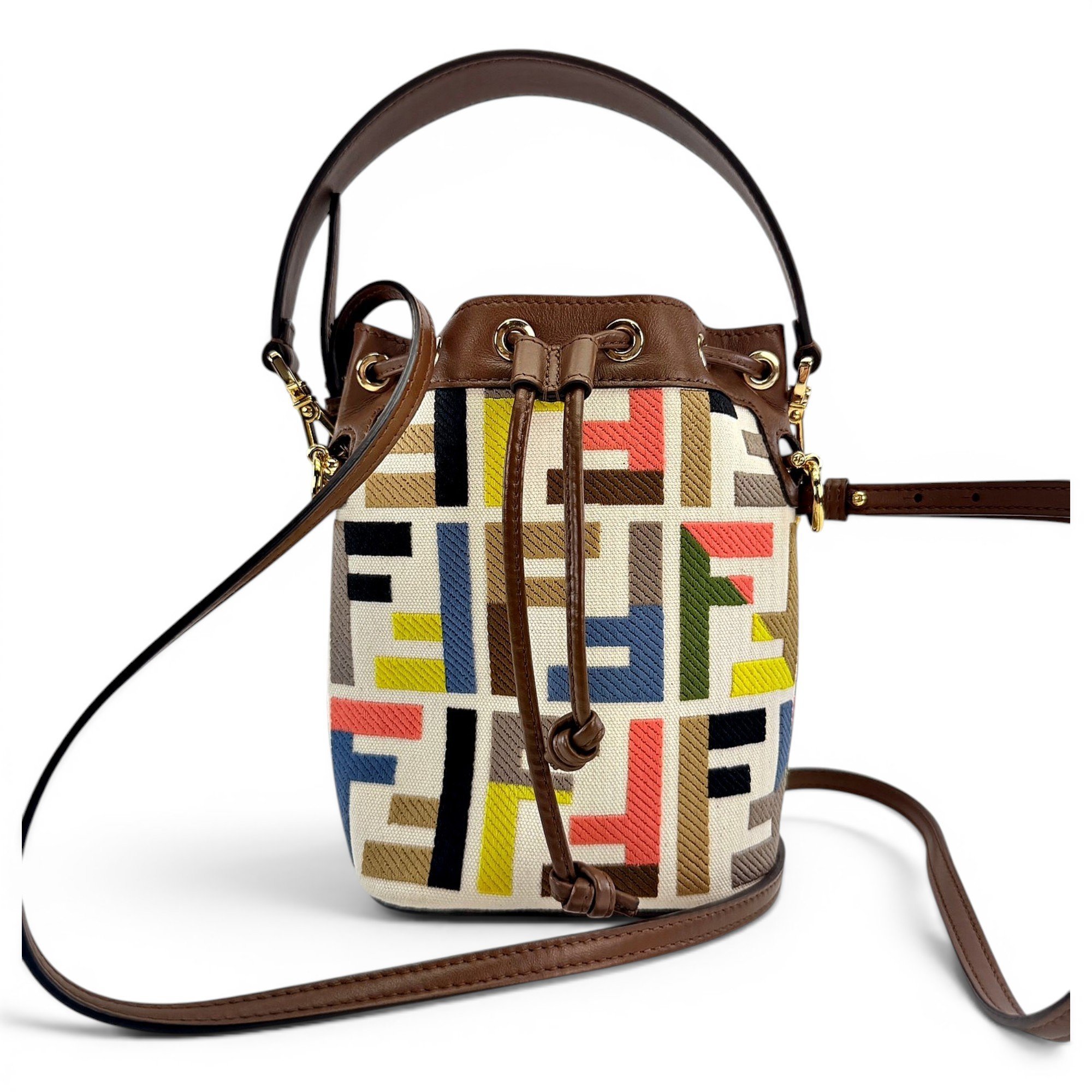 Mon Trésor cloth crossbody bag