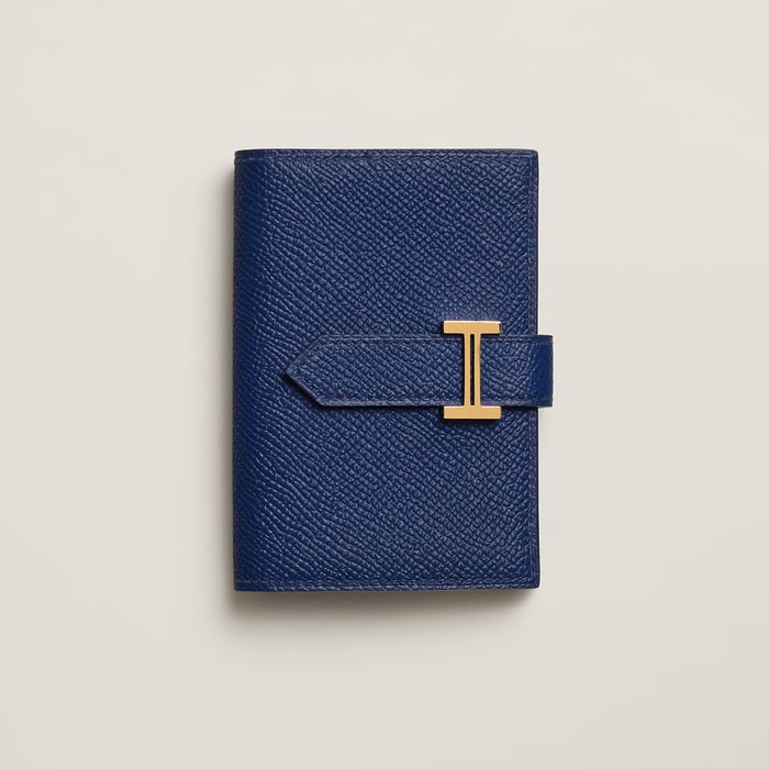 Bleu Saphir Bearn Mini Wallet