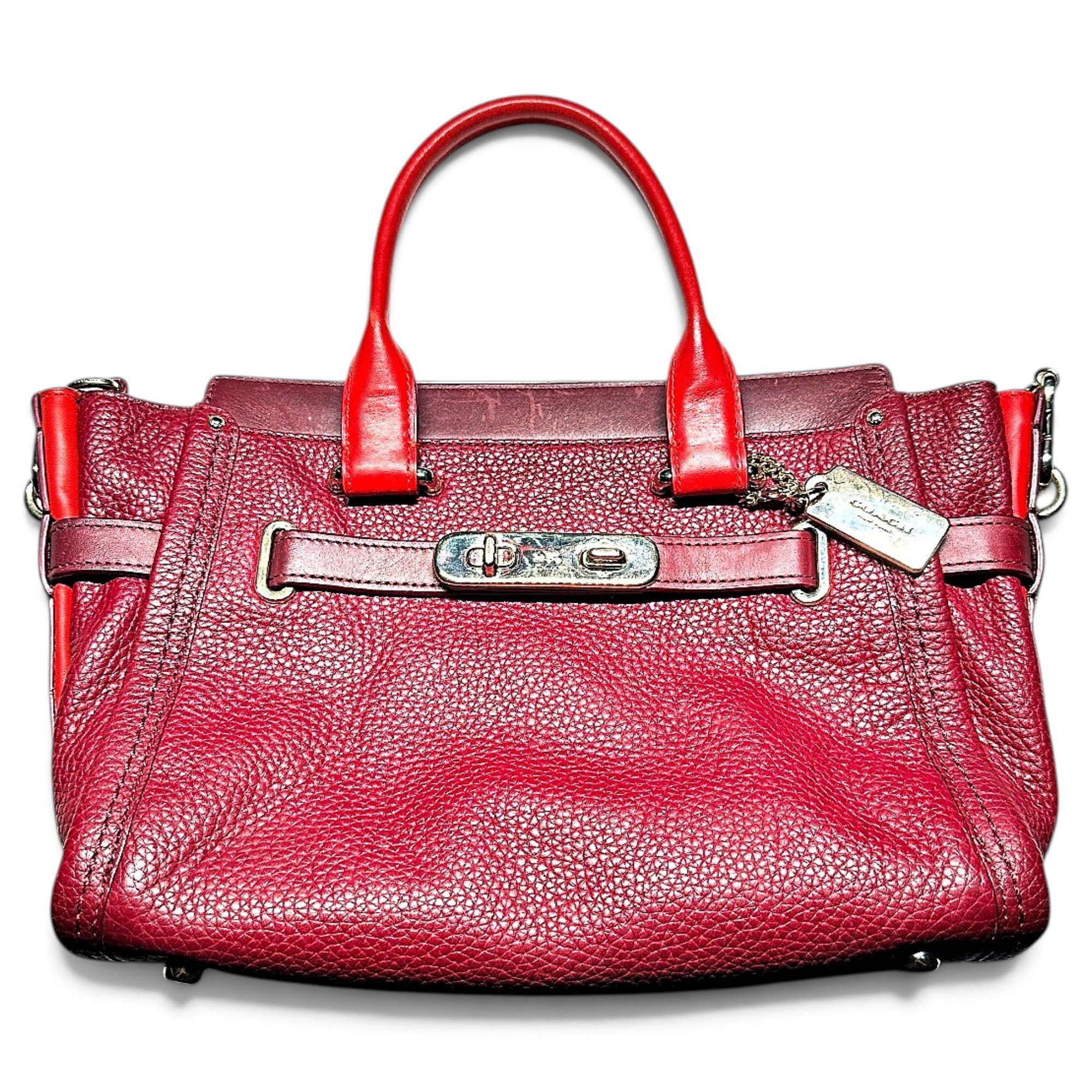 Leather satchel