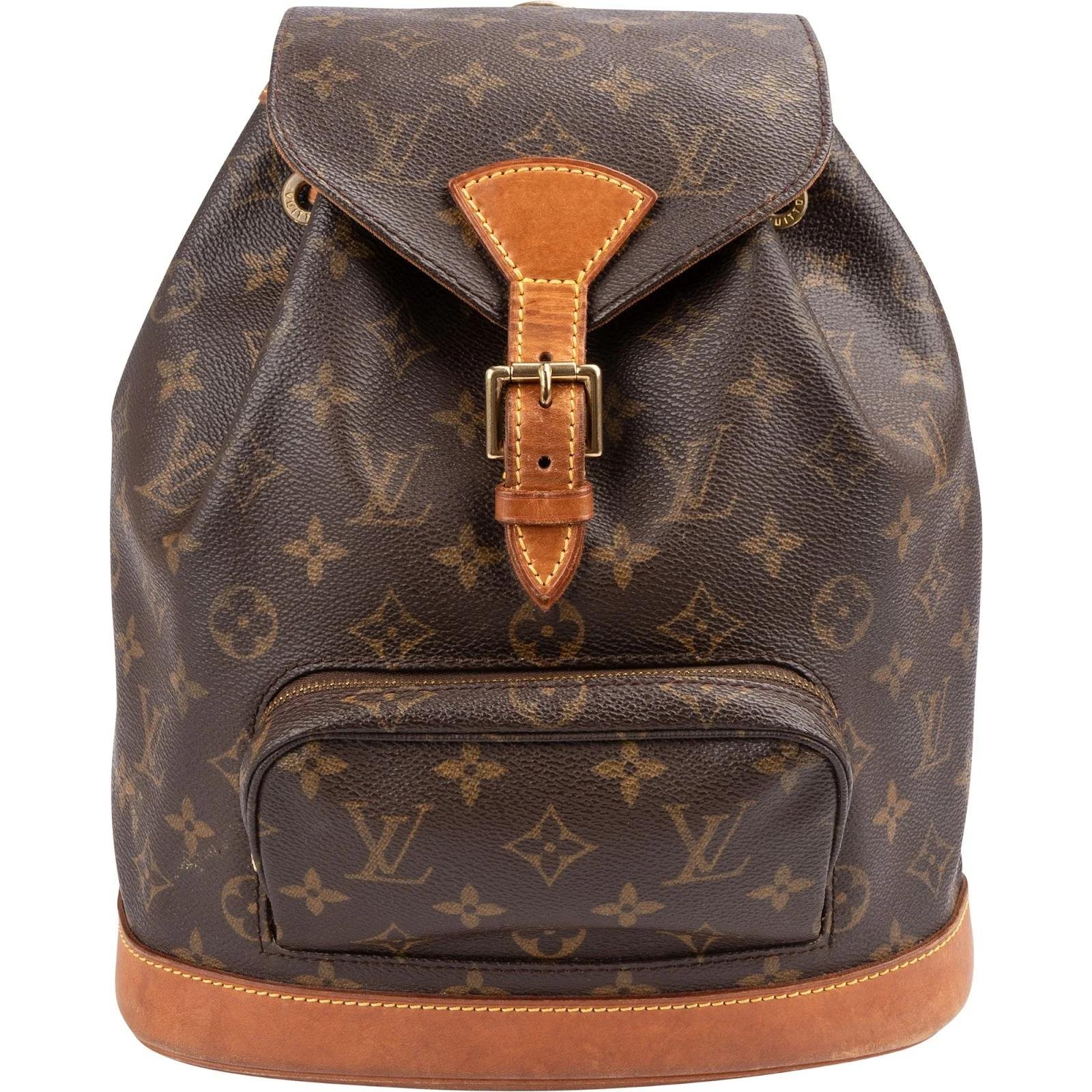 Louis Vuitton Montsouris leather backpack