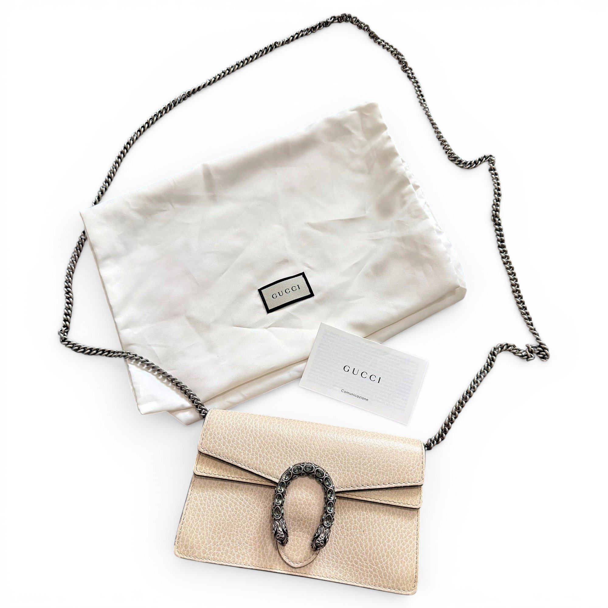 Dionysus Super Mini leather crossbody bag