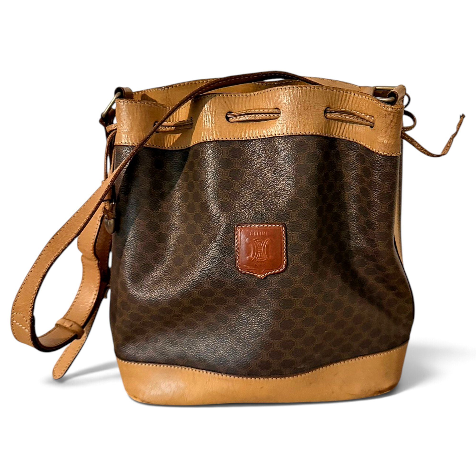 SAC SEAU leather handbag