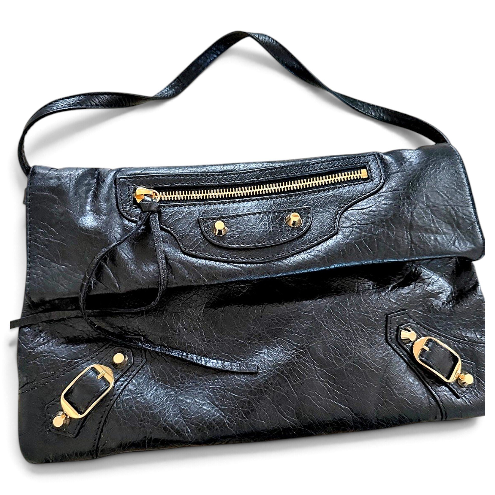 Leather handbag