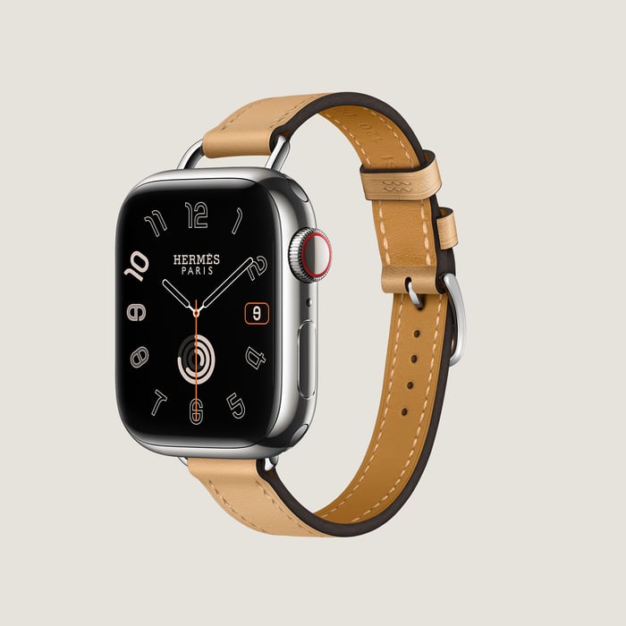 ナチュレル・サーブル Apple Watch Hermès シンプルトゥール 《アトラージュ》 41 MM