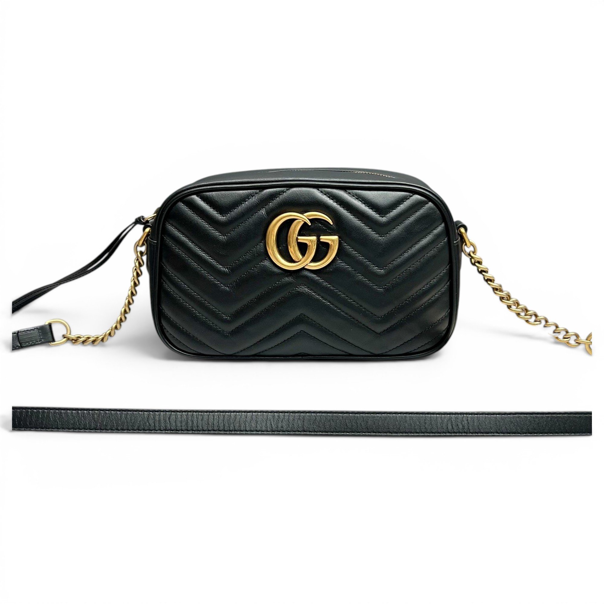 GG Marmont leather crossbody bag