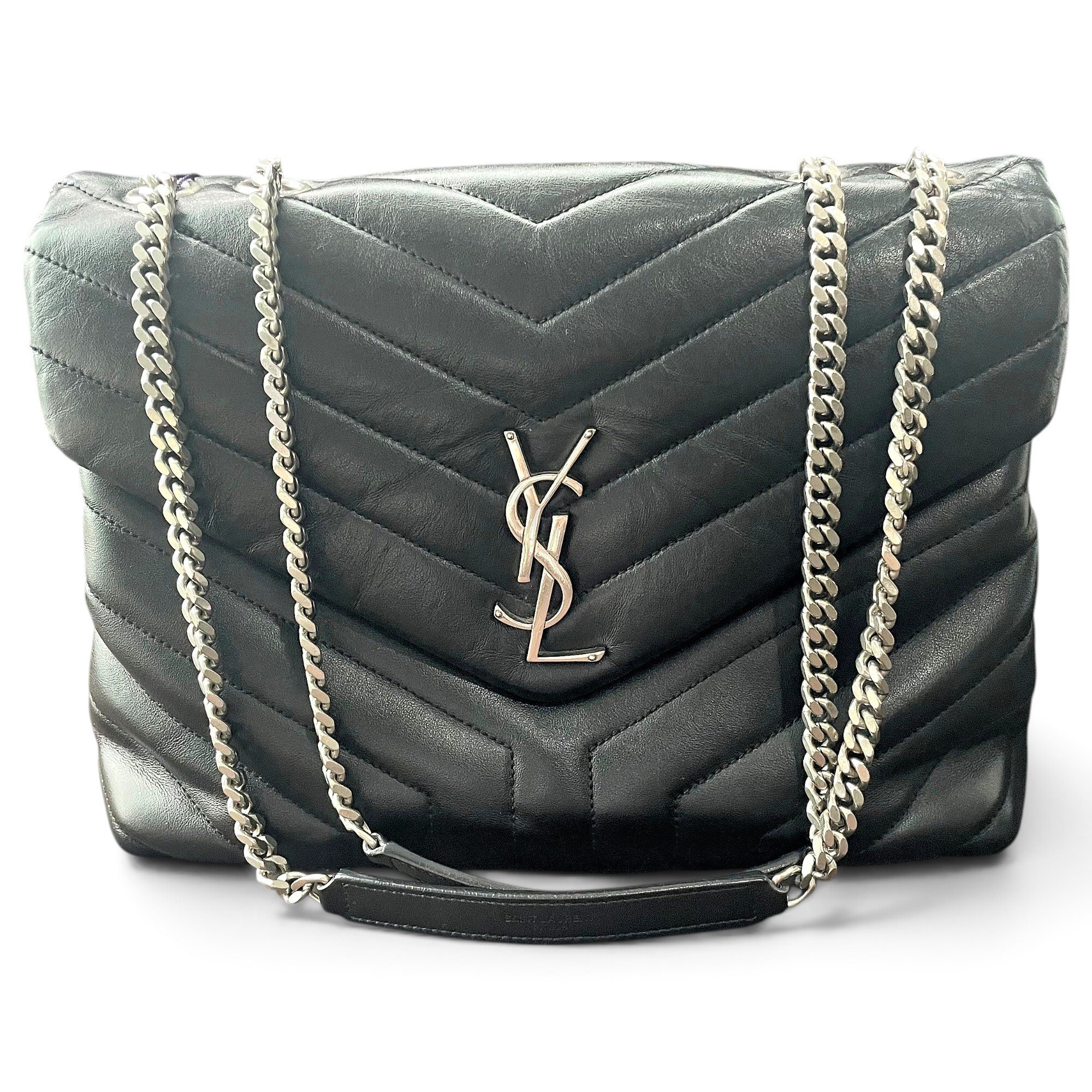 Loulou leather handbag