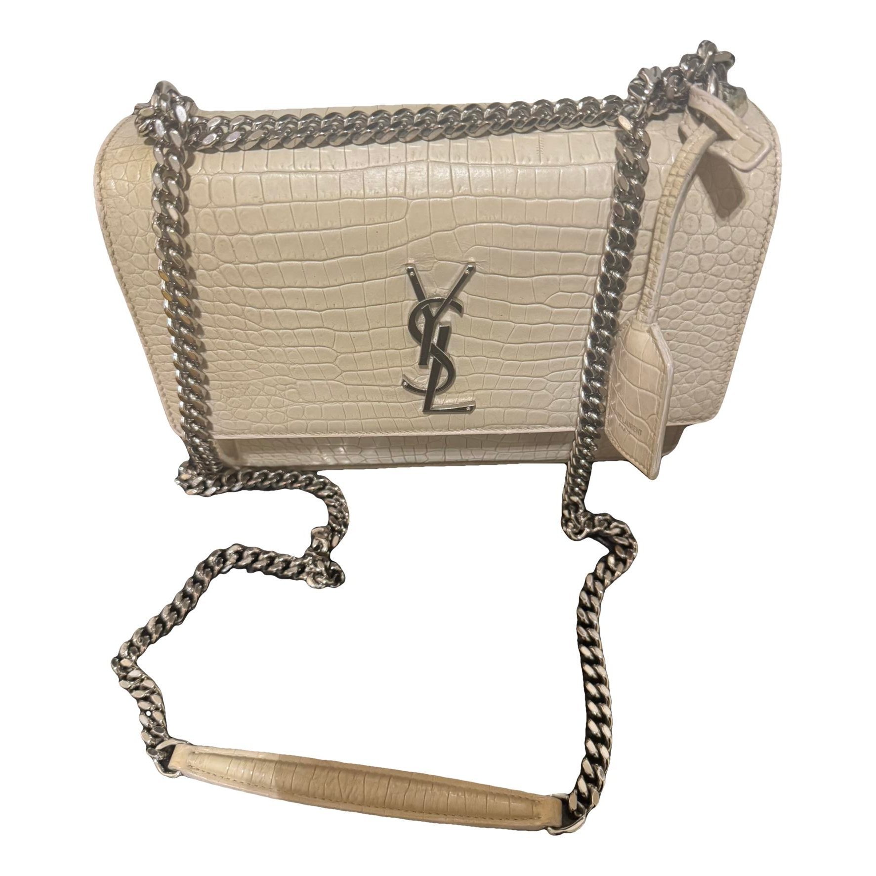 Sunset leather crossbody bag