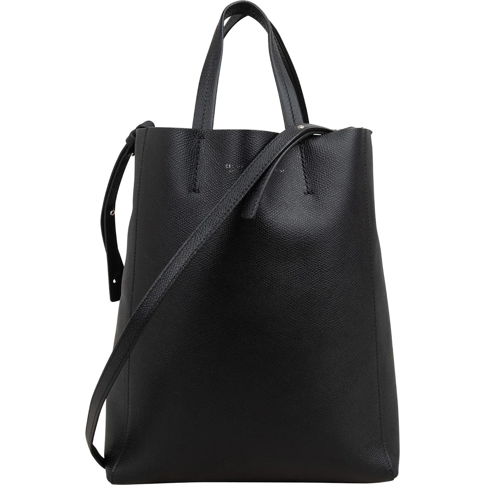 Cabas leather handbag
