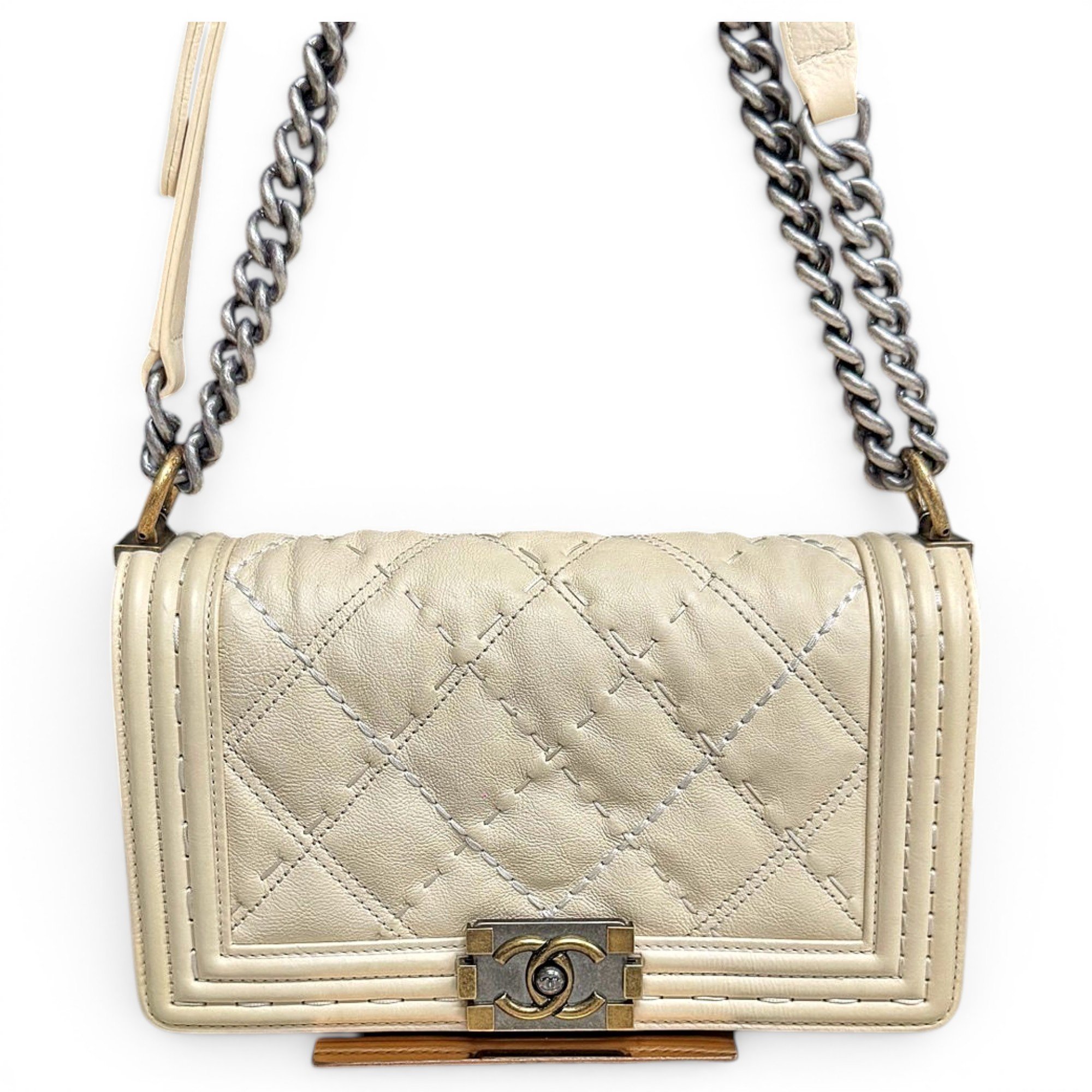 Boy leather handbag