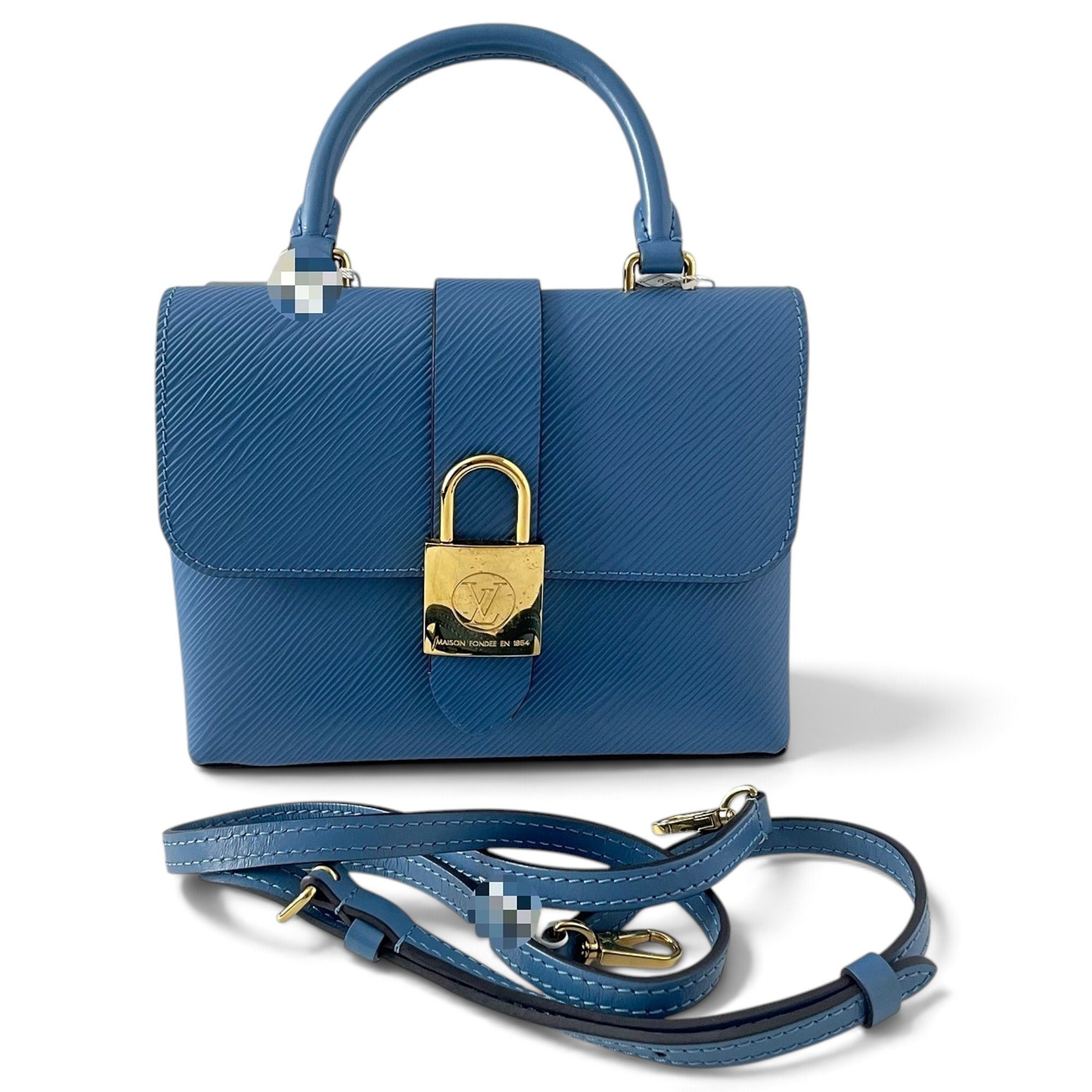 Louis Vuitton Locky BB leather handbag