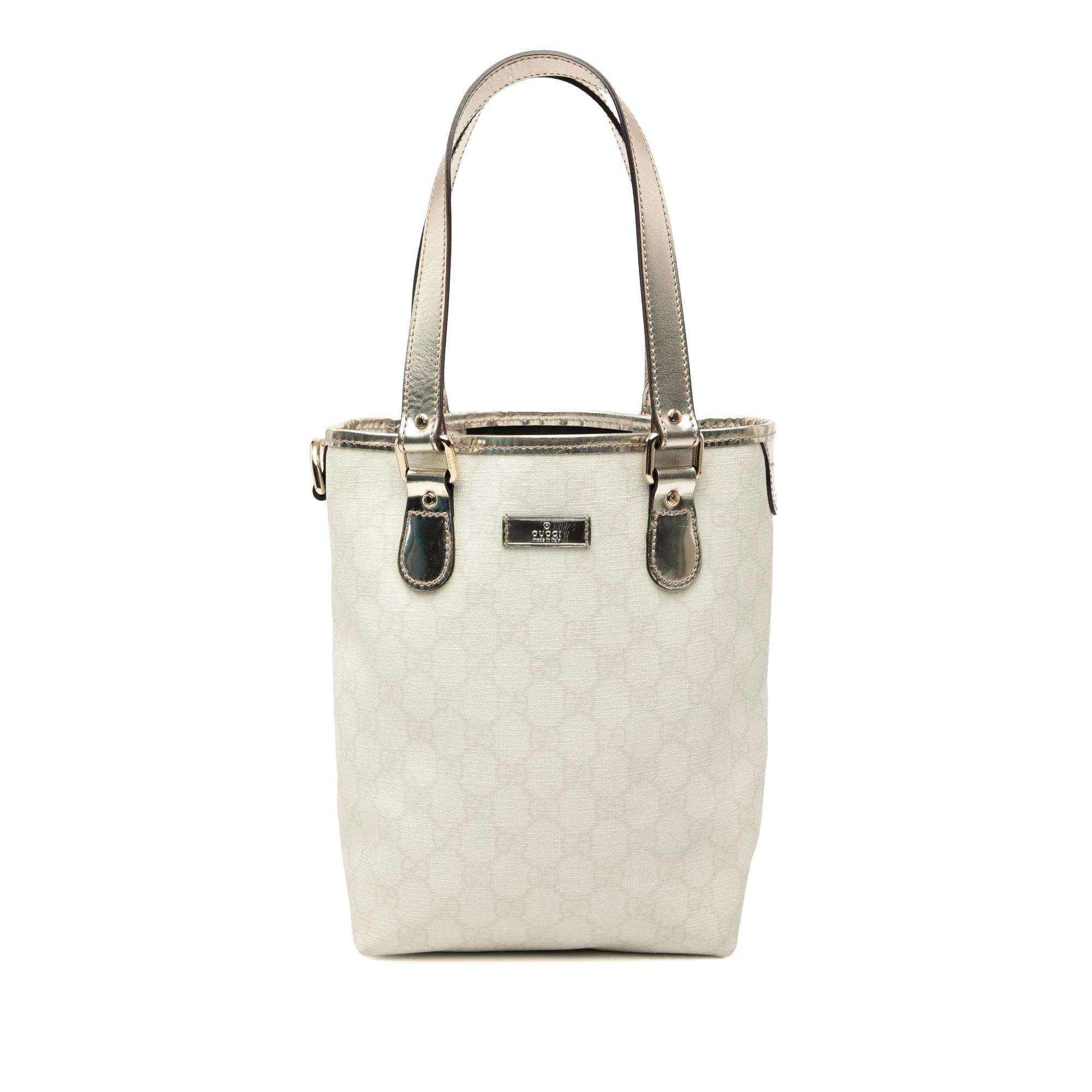 Leather tote