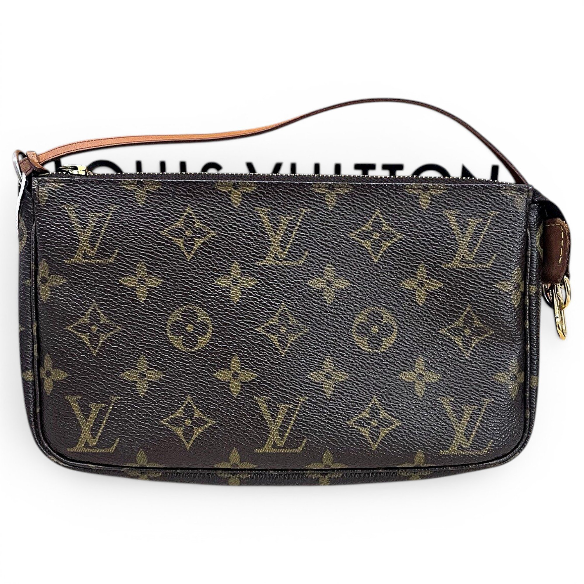 Pochette Accessoire leather handbag