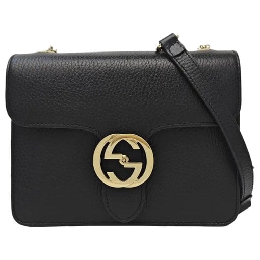 Leather crossbody bag
