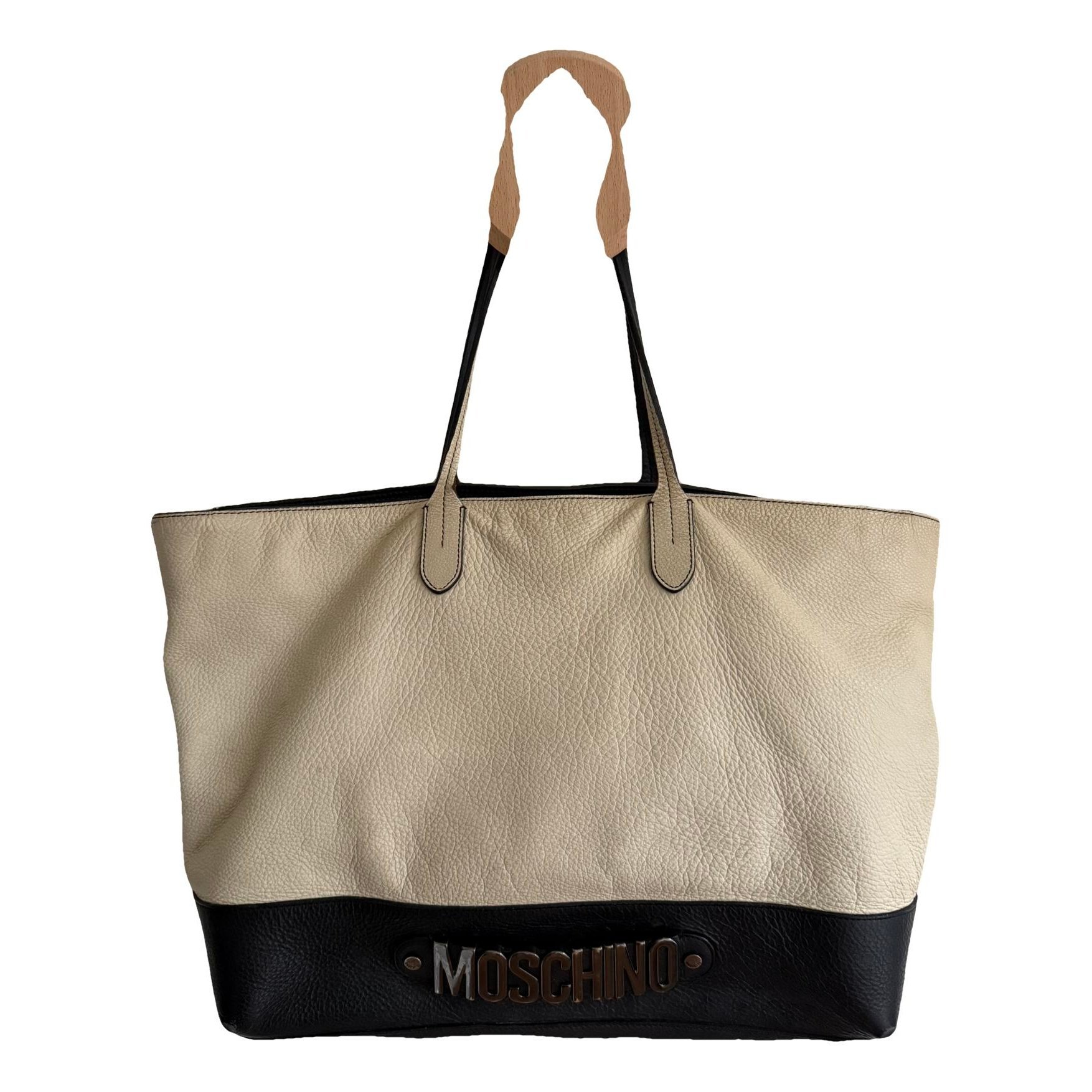 Moschino Leather tote