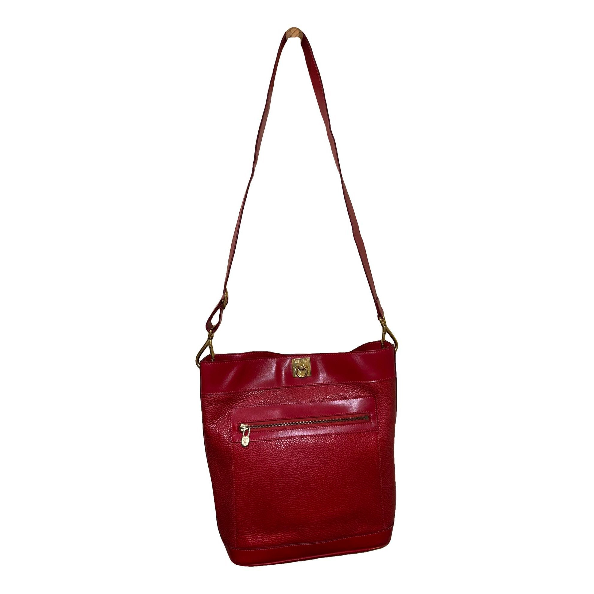 Leather handbag