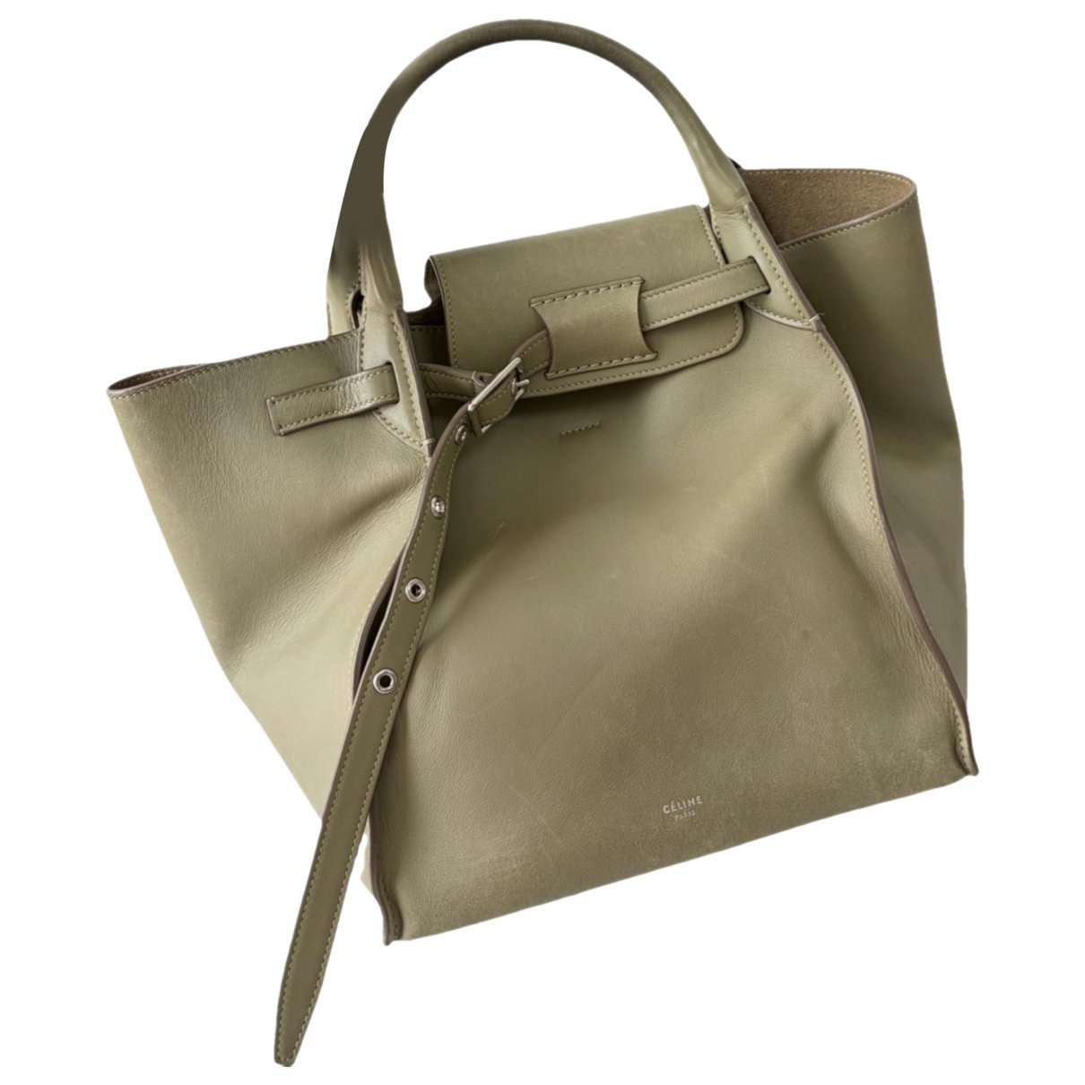 Big Bag leather handbag