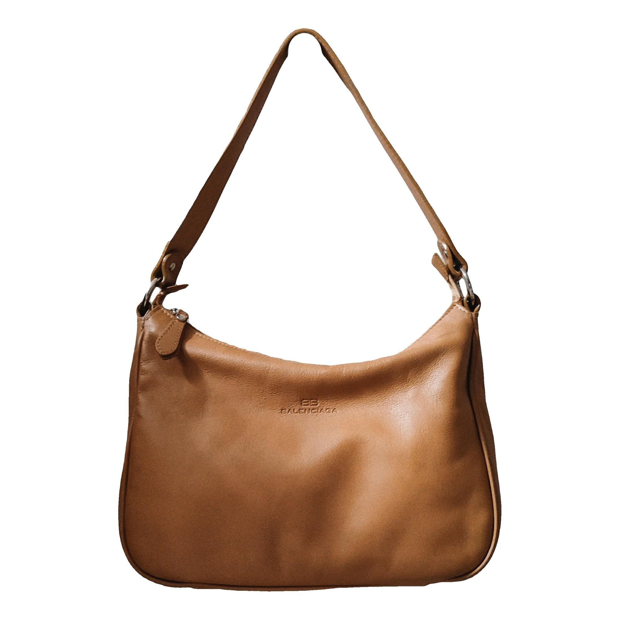 XX Hobo leather handbag