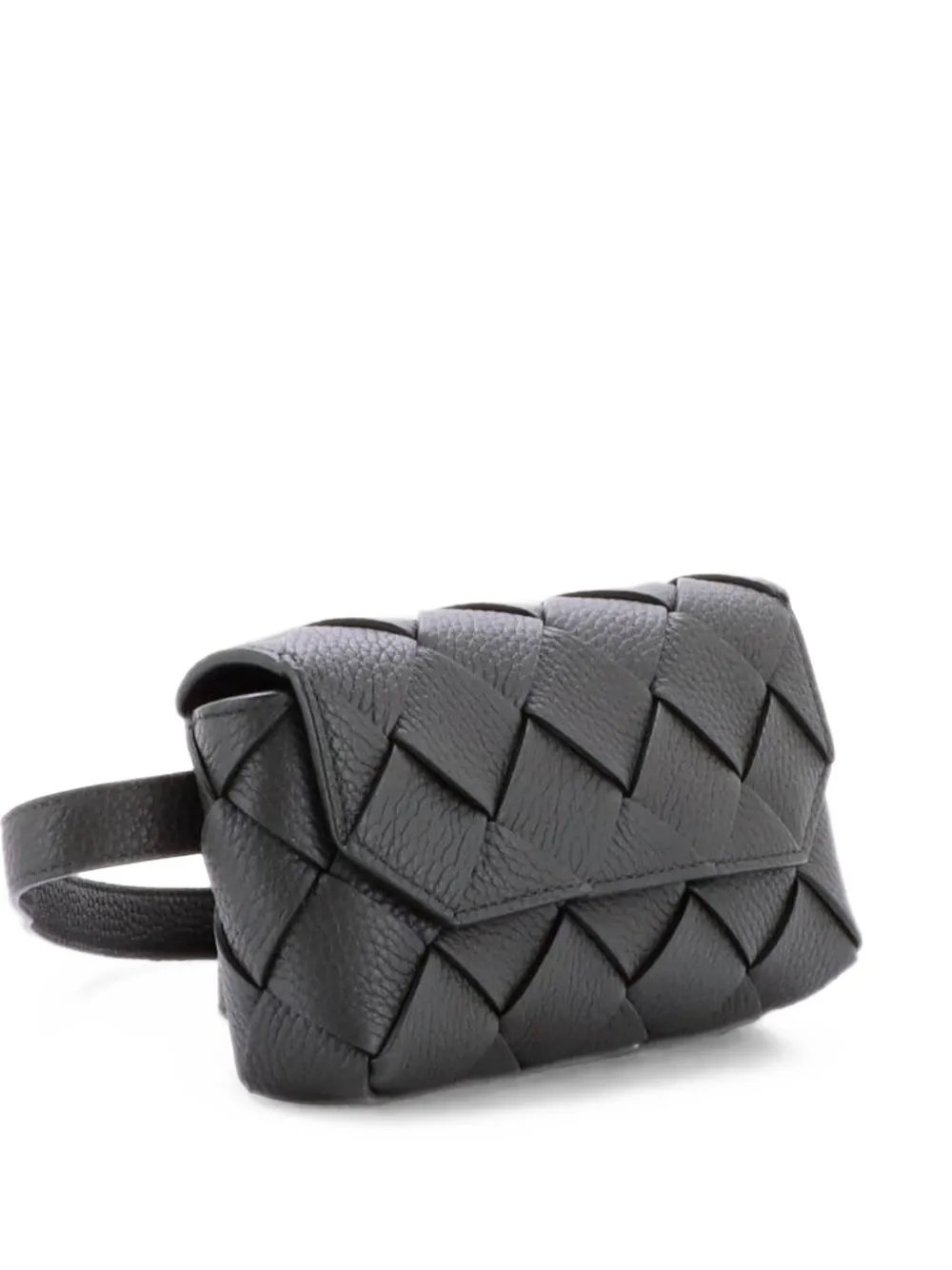 Diago Maxi Intrecciato Leather belt bag