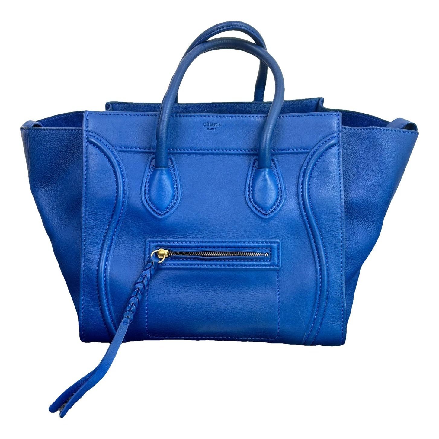 Luggage leather handbag