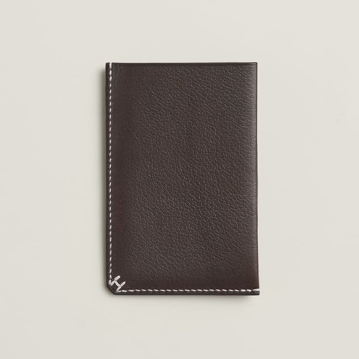 Ébène H Sellier Card Holder