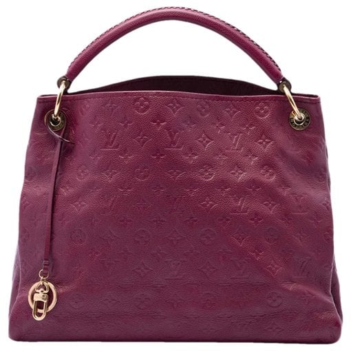 Artsy leather bag