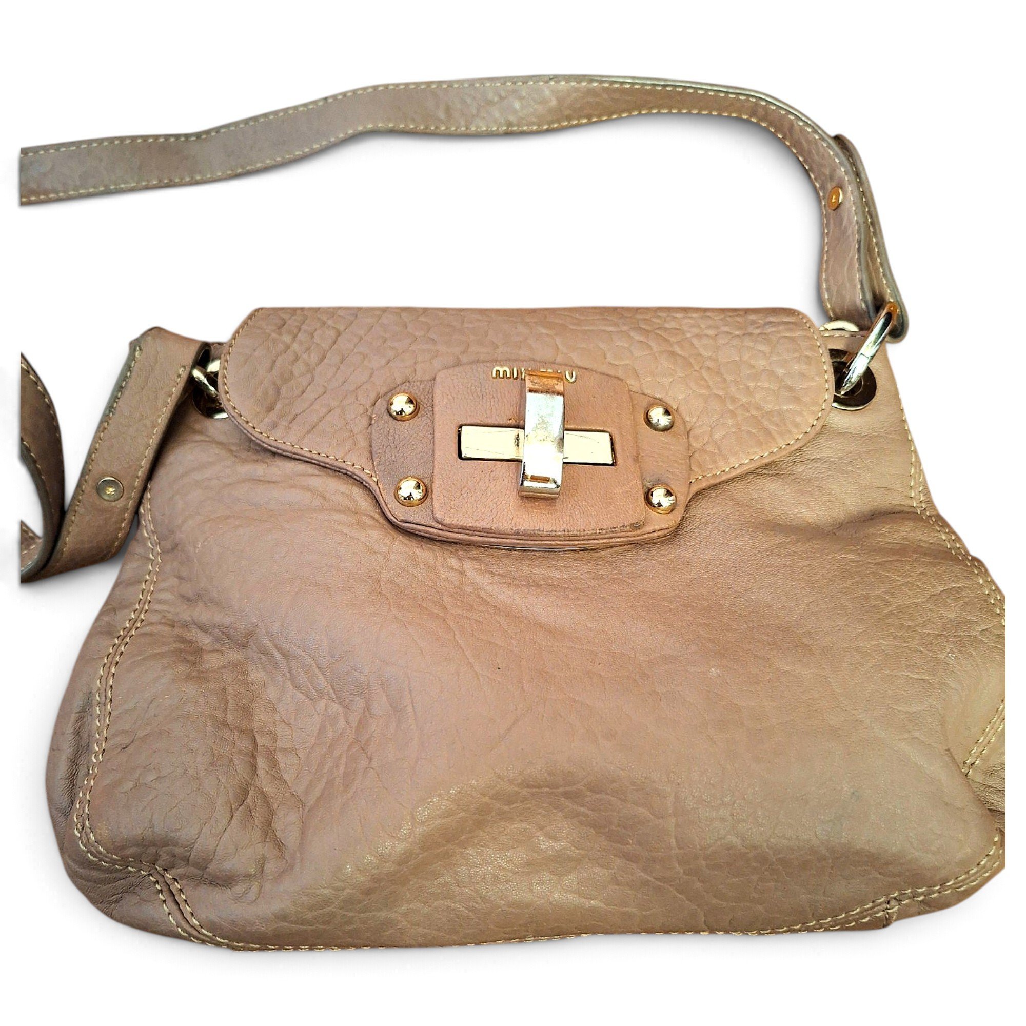 Leather handbag