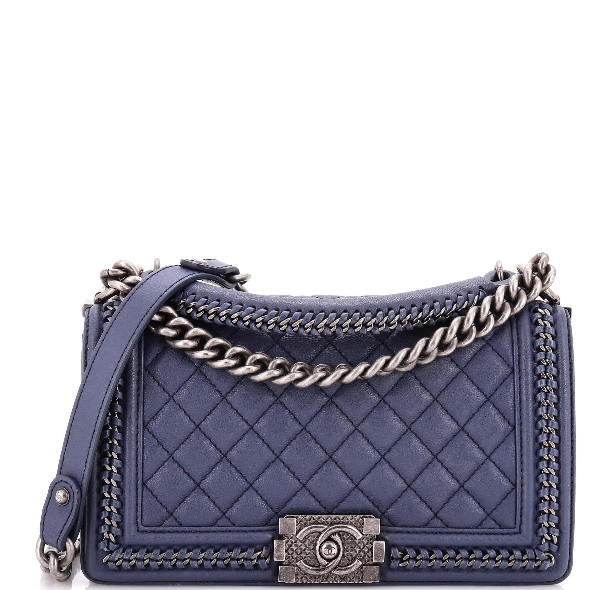 Boy leather handbag
