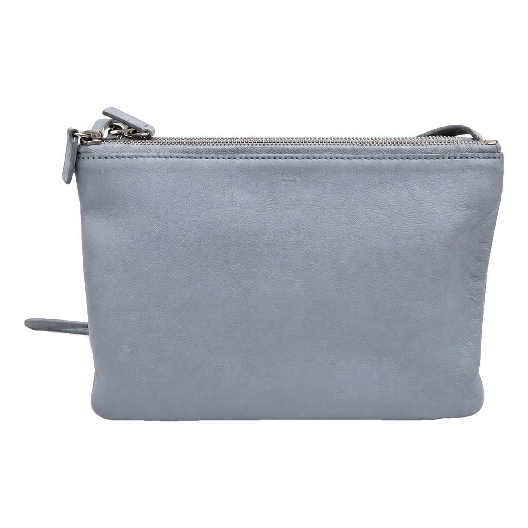 Trio leather crossbody bag