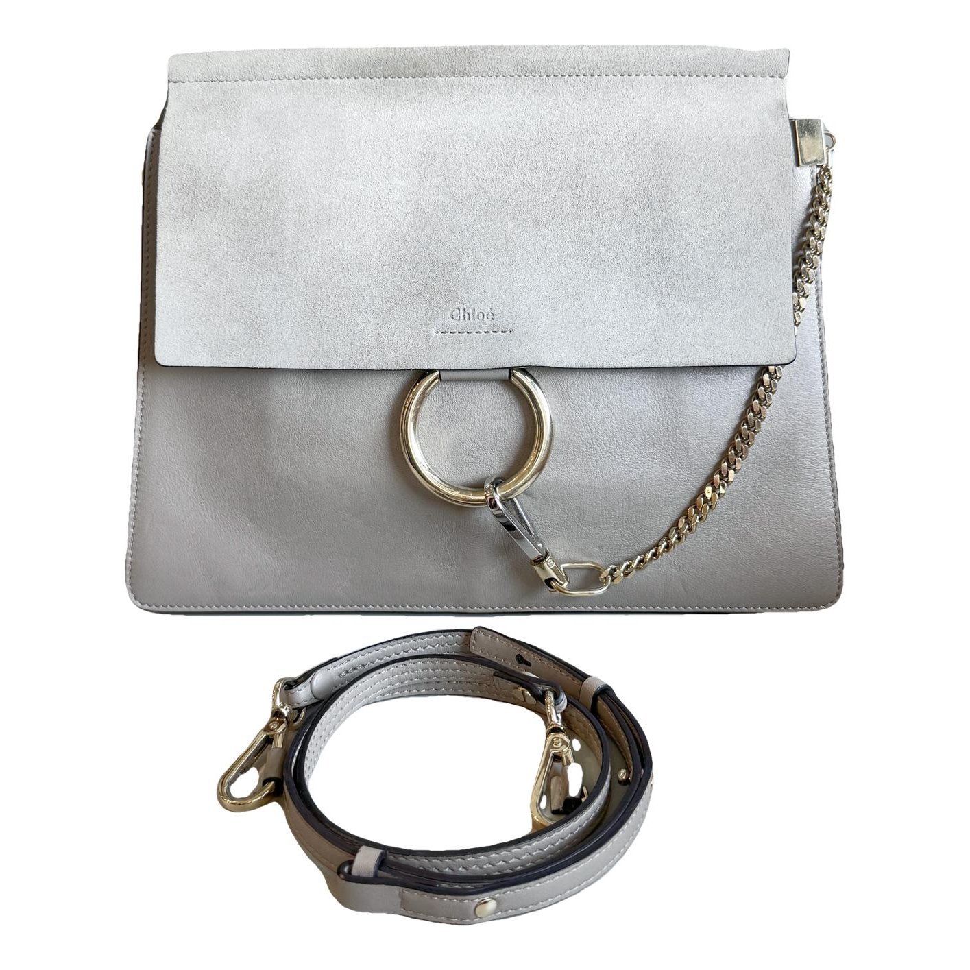 Faye leather handbag