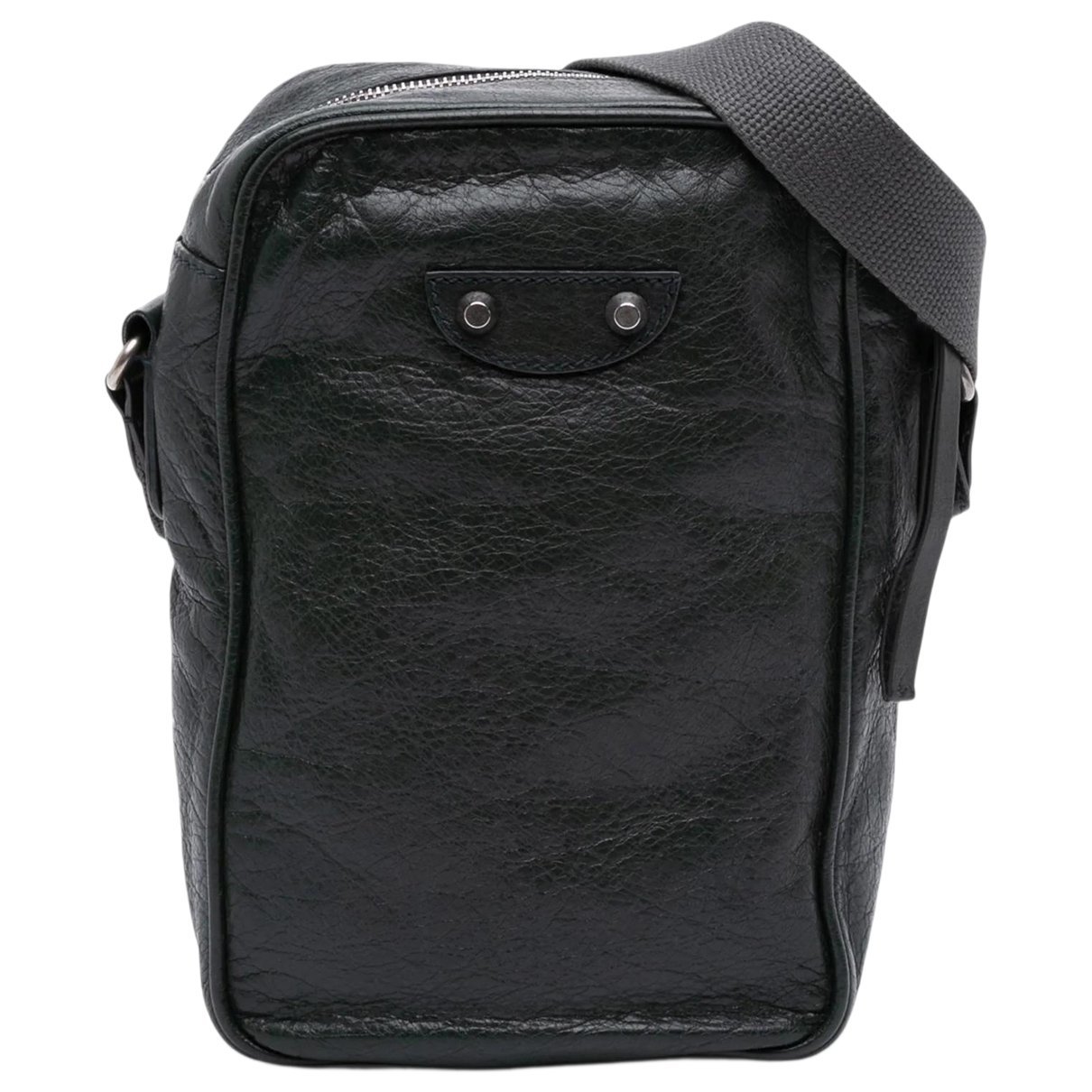 B leather crossbody bag