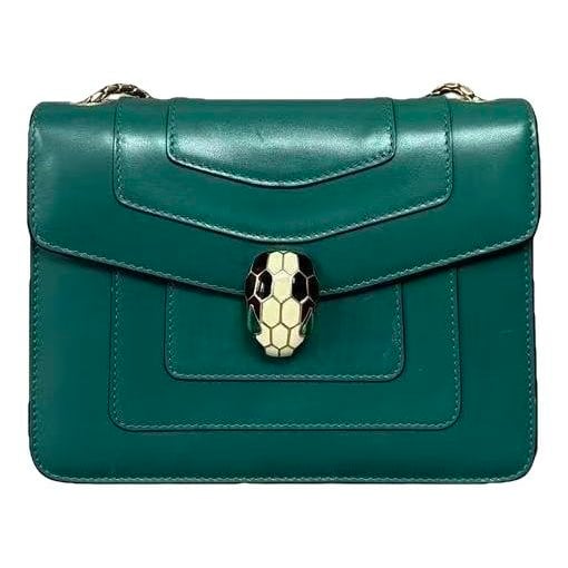 Serpenti leather handbag
