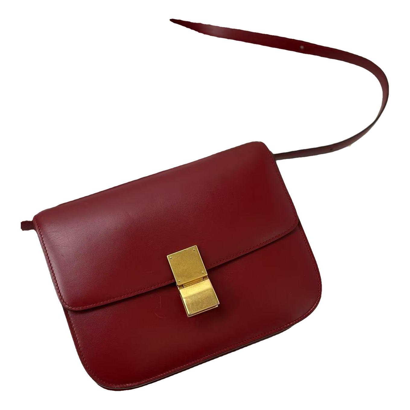 Classic leather handbag