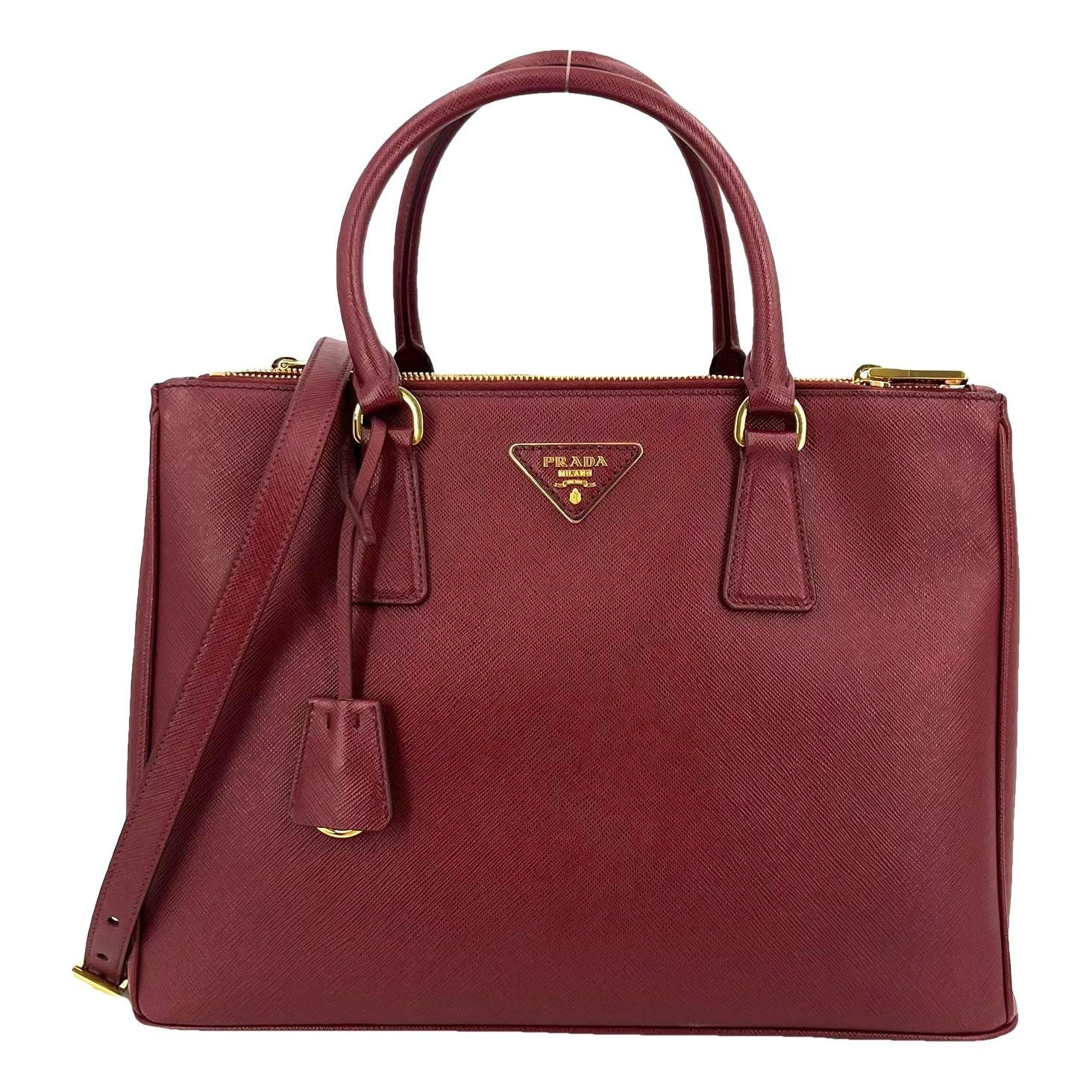 Galleria leather handbag