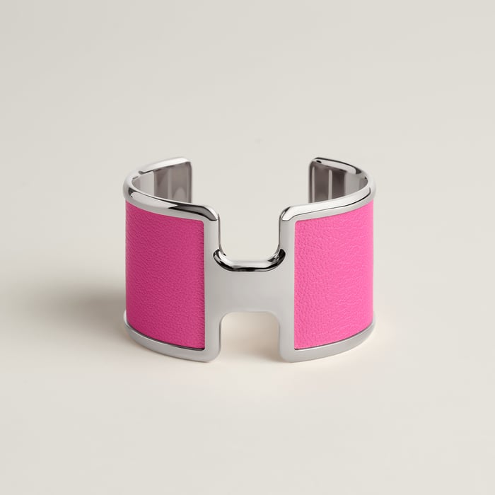 Rose Shocking Olympe Cuff Bracelet