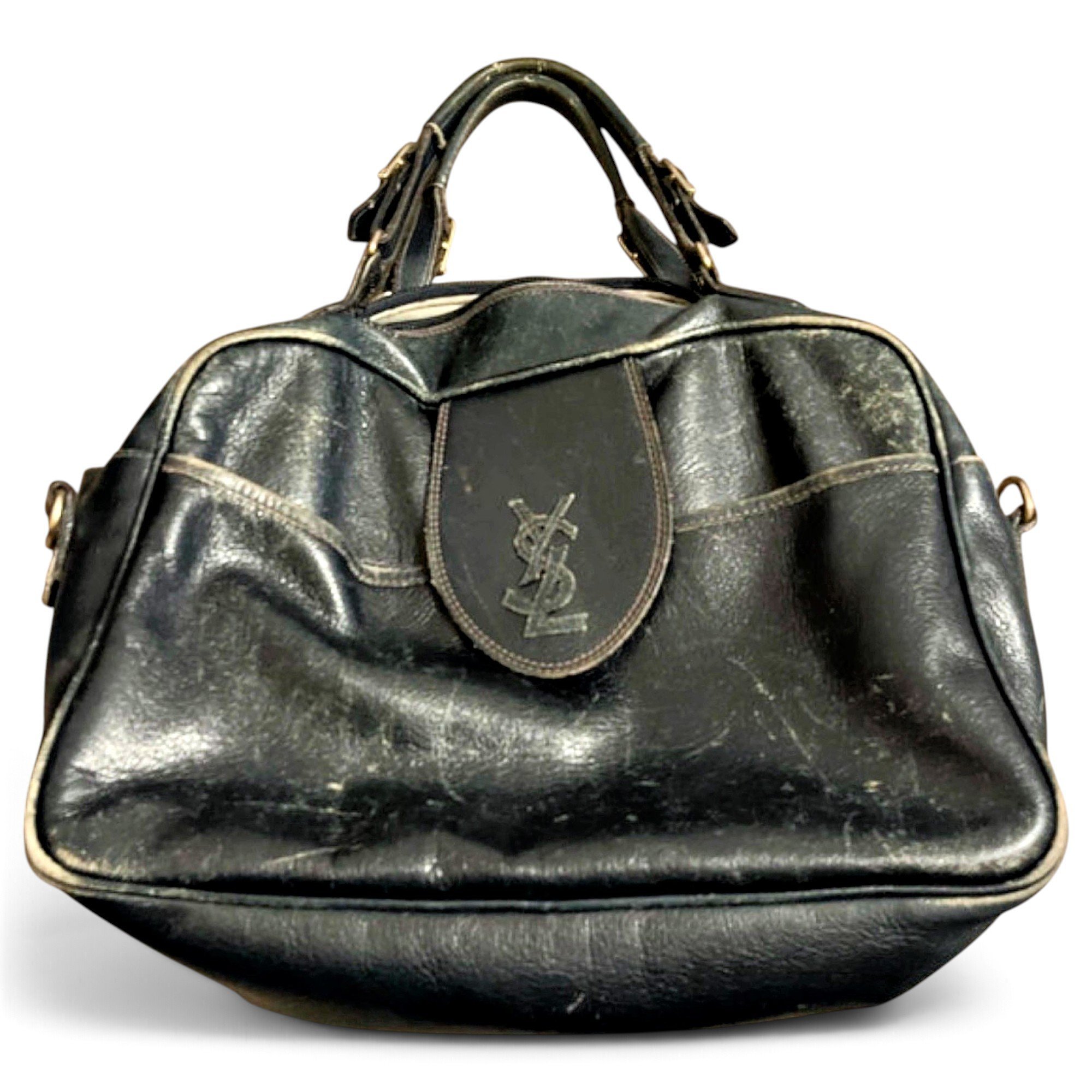 Bowling Toy leather handbag