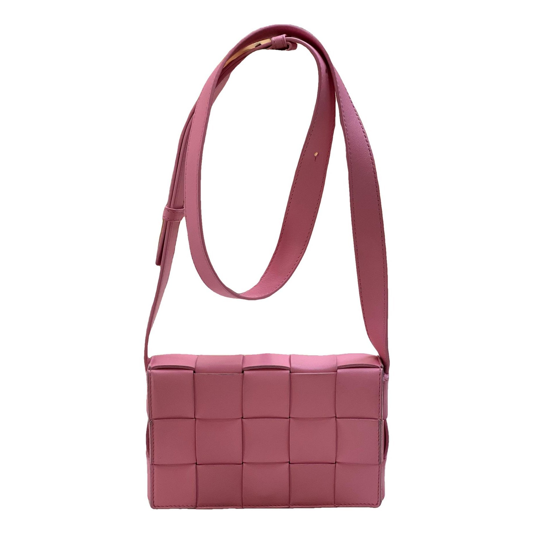 Cassette leather crossbody bag