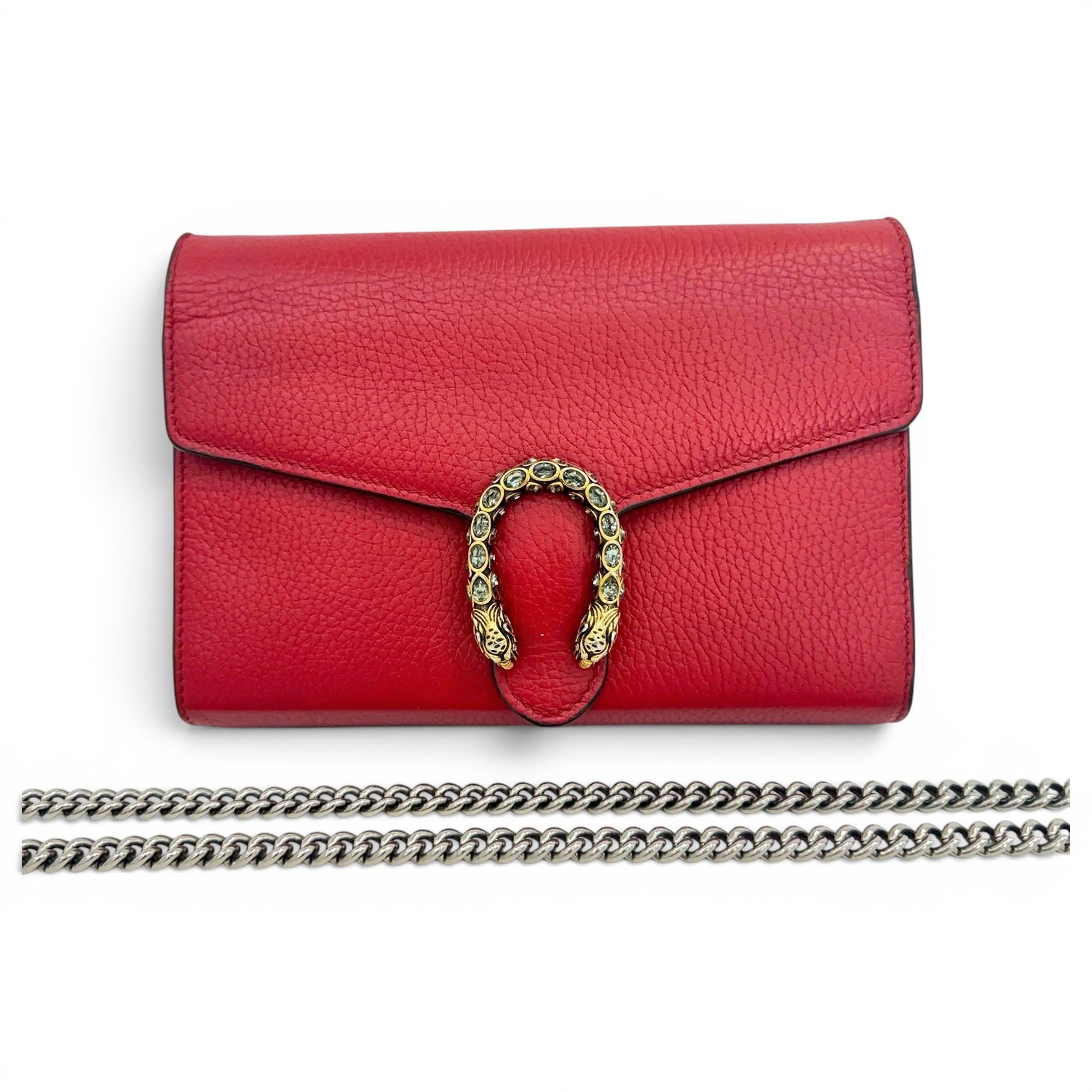 Dionysus Chain Wallet leather crossbody bag