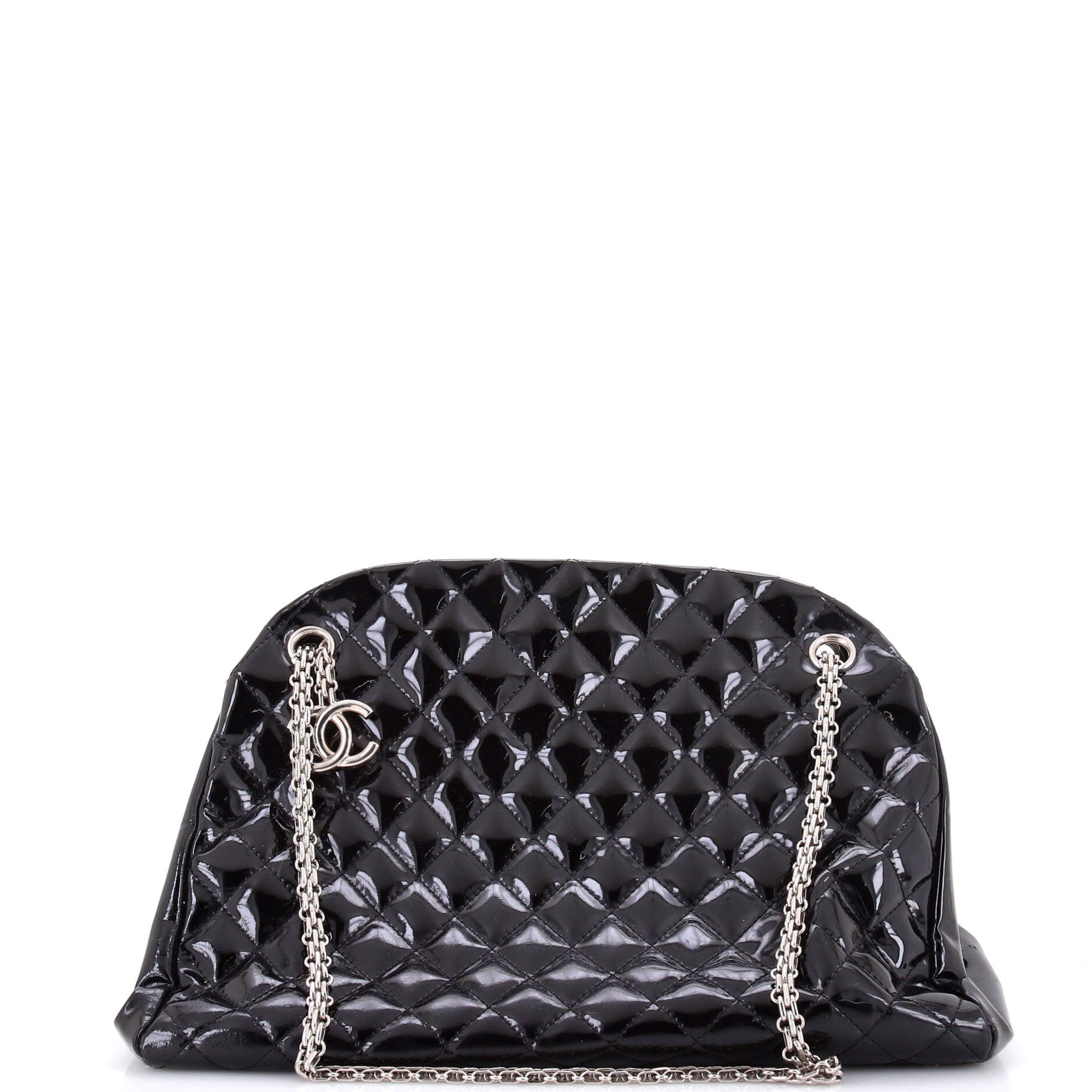 Just Mademoiselle Bag Quilted Patent Large