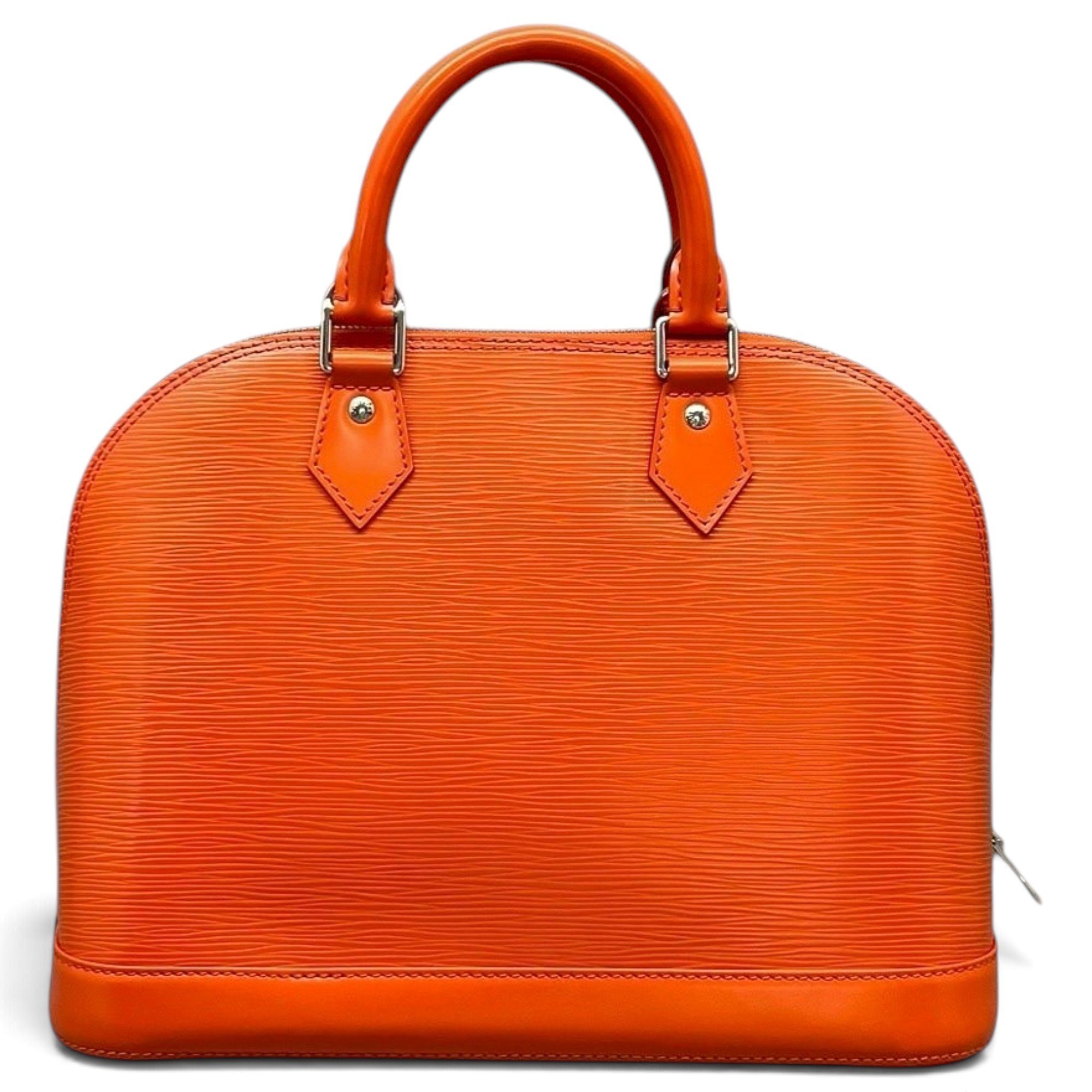 Louis Vuitton Alma leather handbag