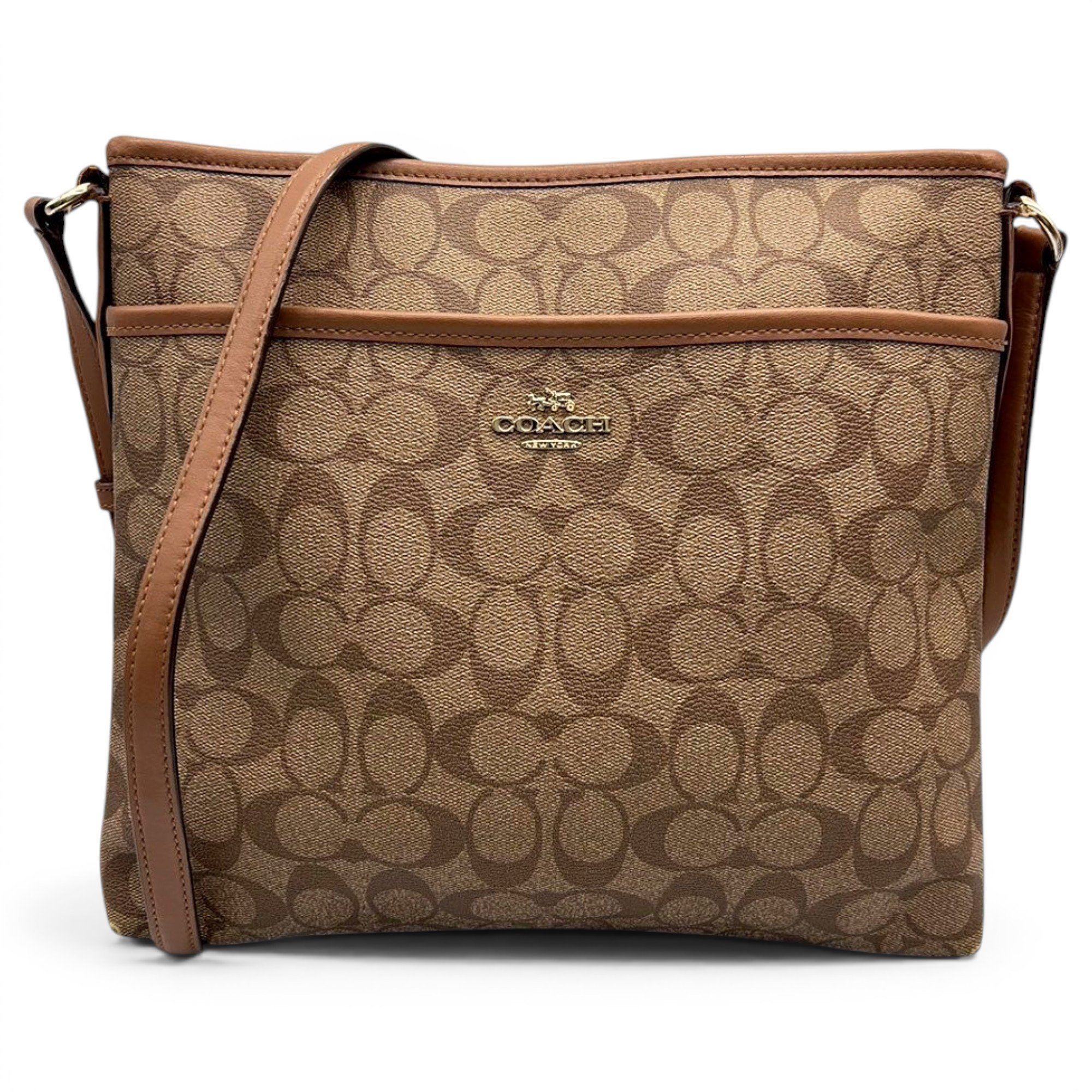 Leather crossbody bag