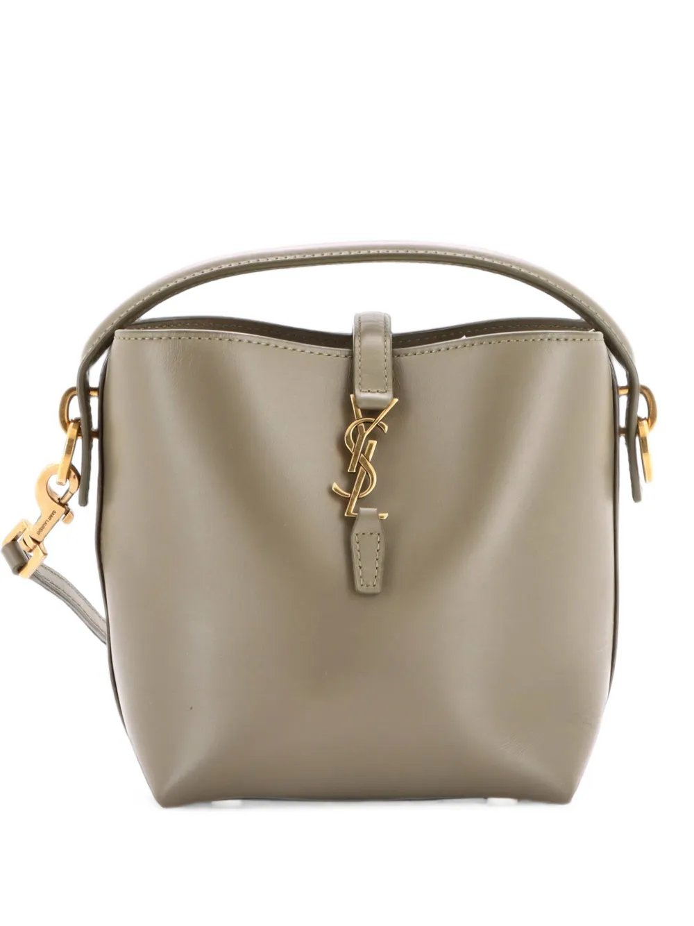 Le 37 Leather Mini bucket bag