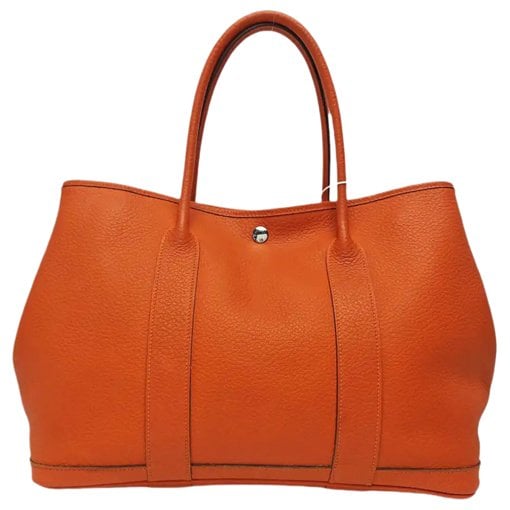 Garden Party leather handbag
