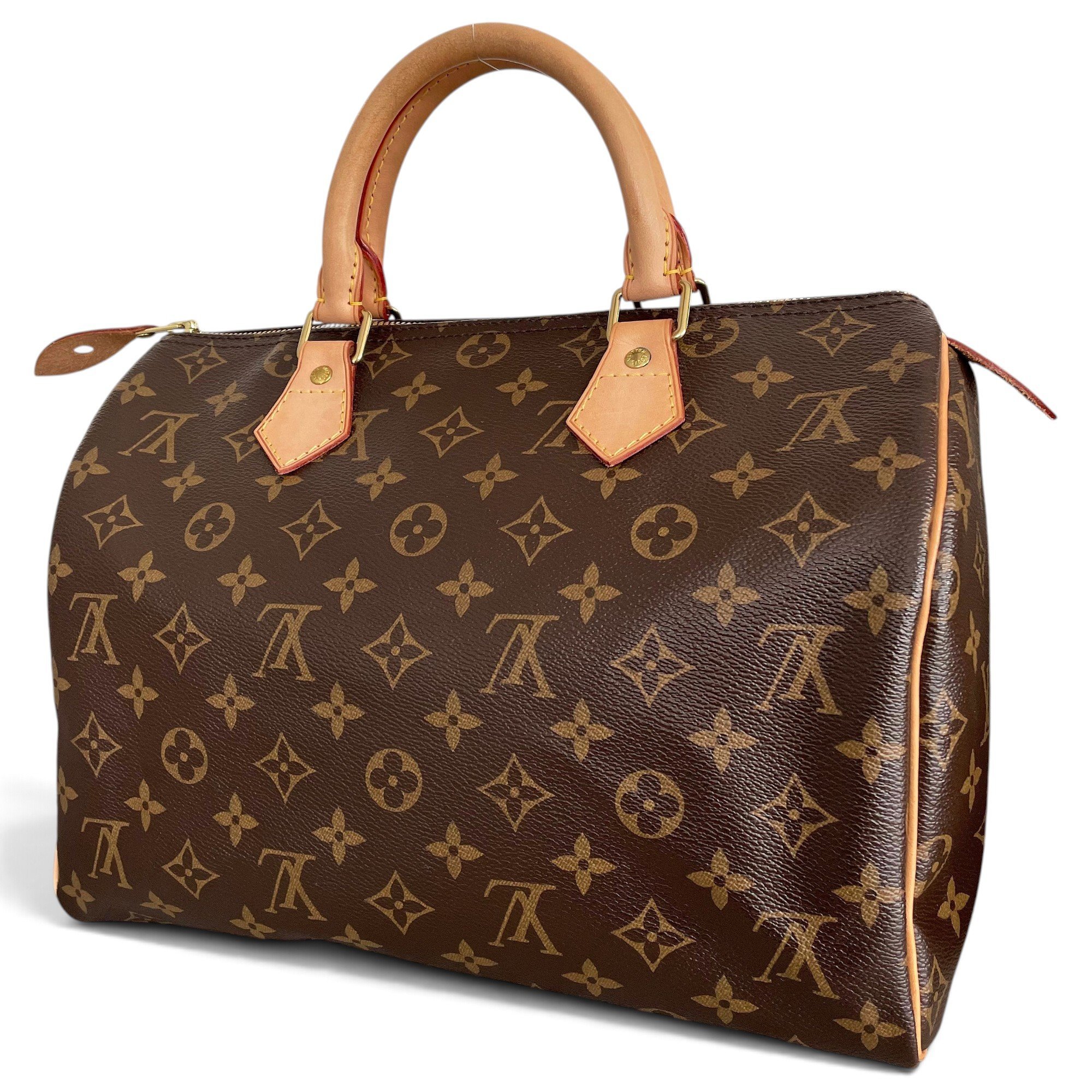 Louis Vuitton Speedy cloth handbag