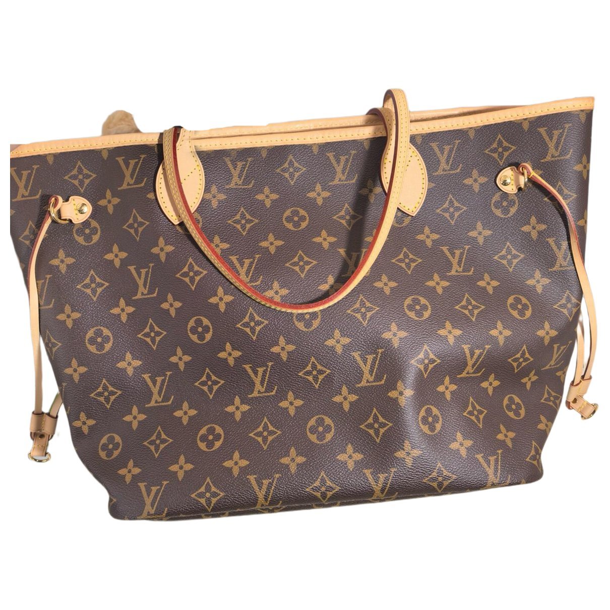 Neverfull leather tote