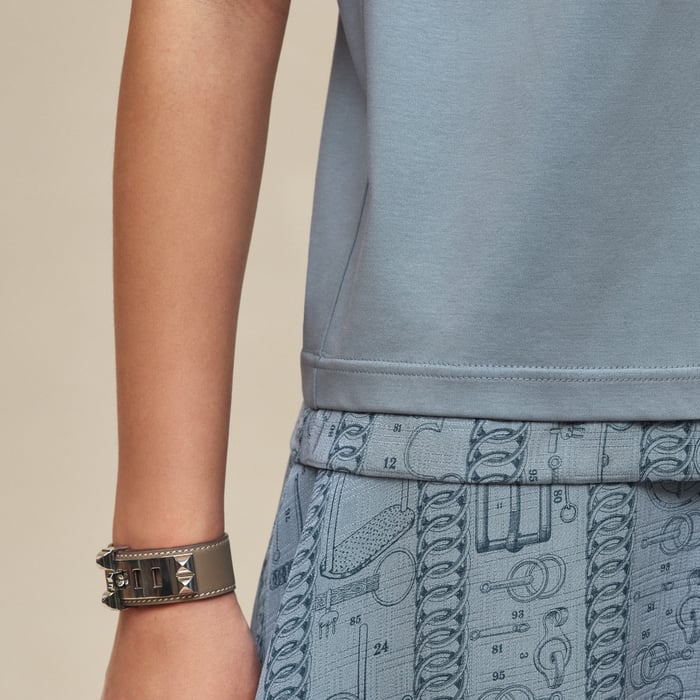 Bleu Adriatique Straight T-shirt