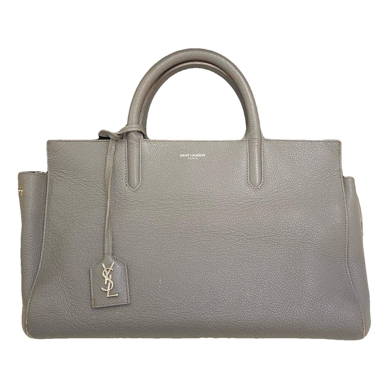 Cabas Rive Gauche leather handbag