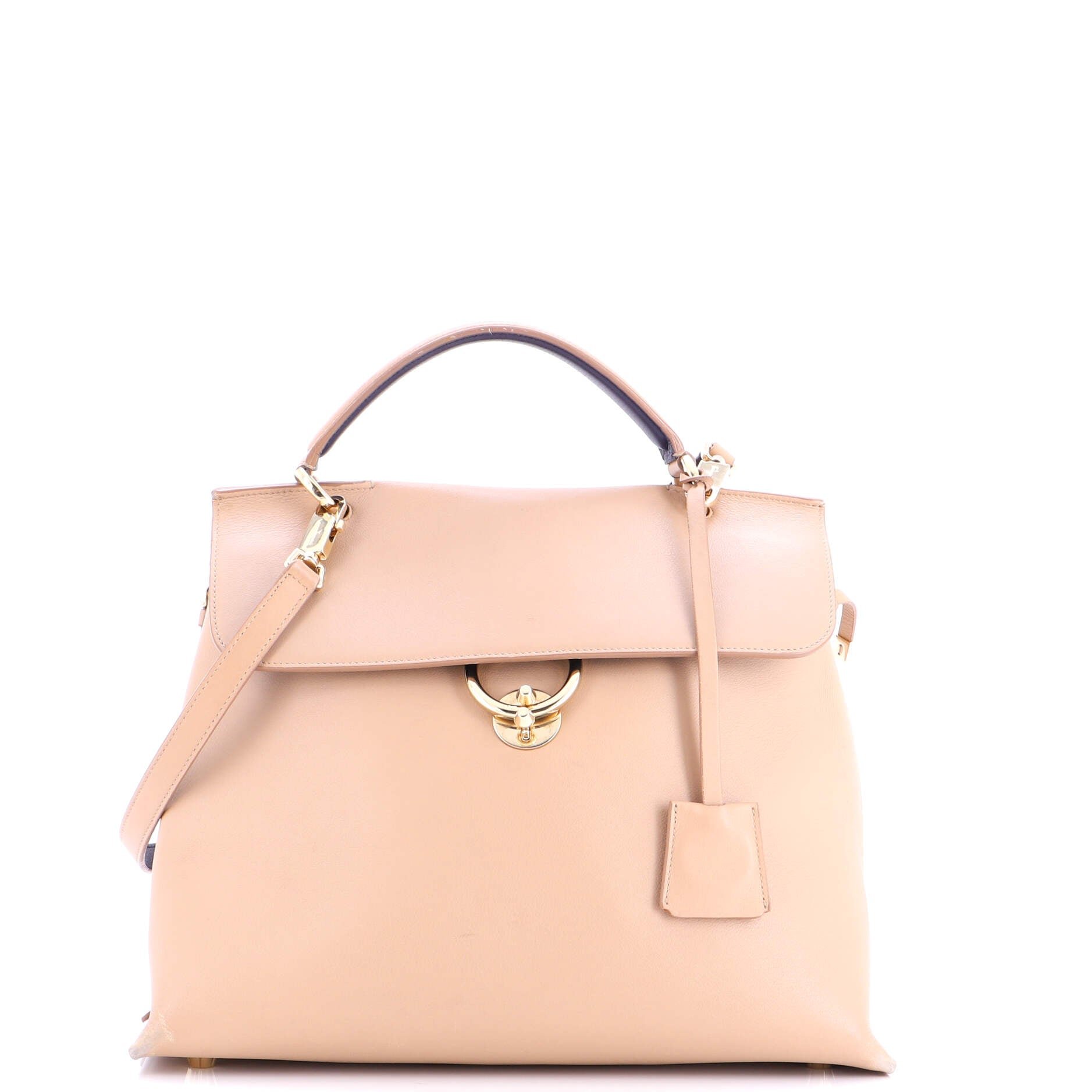 Jet Set Top Handle Bag Leather Large