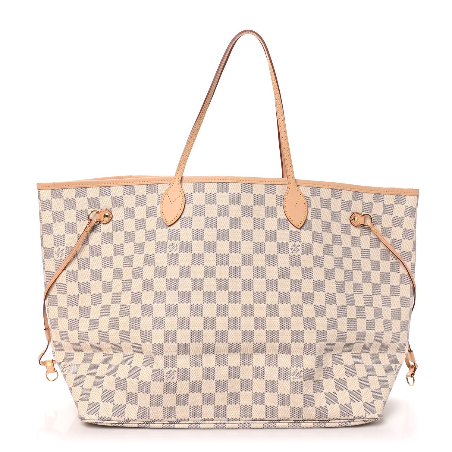 Louis Vuitton Damier Azur Neo Neverfull GM Rose Ballerine